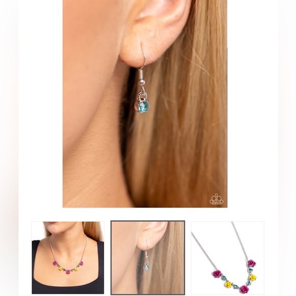 🌹🌺🌹 “STRIKE A ROSE” PINK NECKLACE WITH FREE EARRINGS ~ PAPARAZZI❗️ 🌹🌺🌹 - Picture 6 of 6